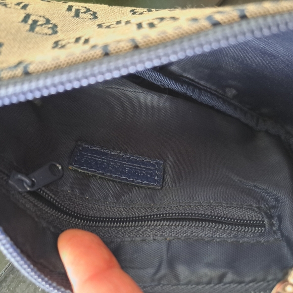 VTG Dooney Bourke D&B logo Black Wristlet Wallet - Picture 5 of 6